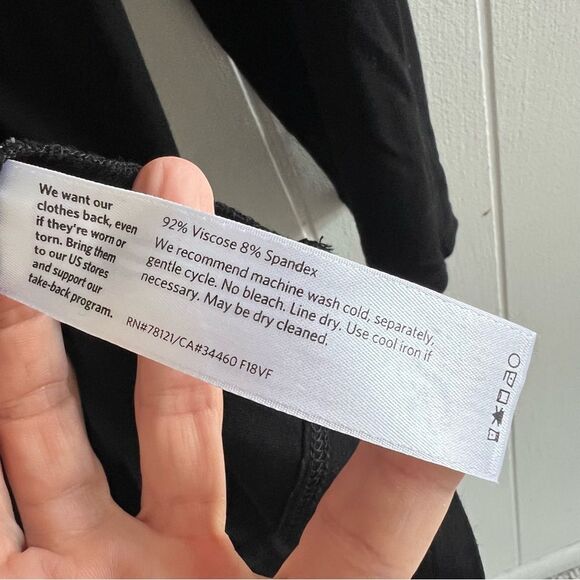 EILEEN FISHER Viscose Stretch Jersey Tunic Top Cowl Neck - Picture 3 of 9